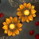 Lotus Design Brass Diya.webp