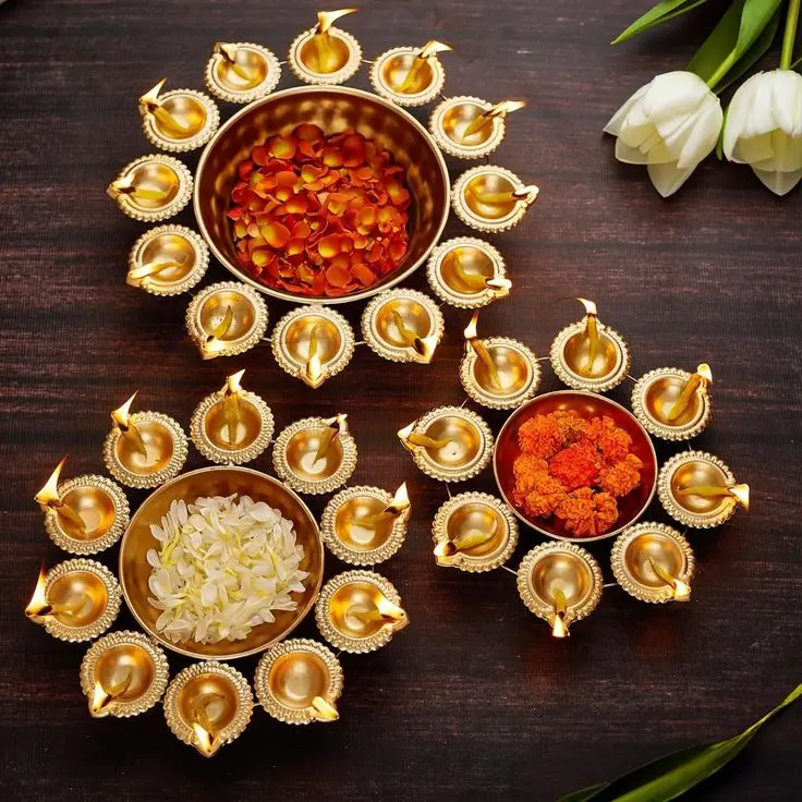 Let Every Corner Shine Bright with Diyas this Diwali! ✨ #DiwaliKiRoshni.webp