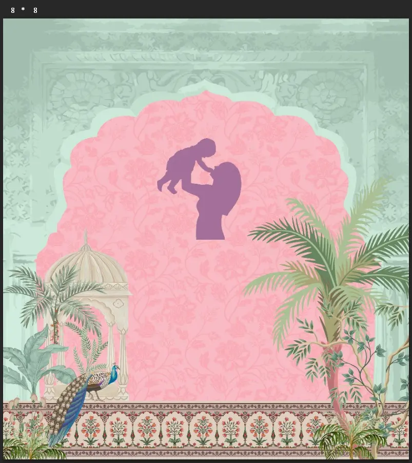 Anandotsav   Backdrop 8x8