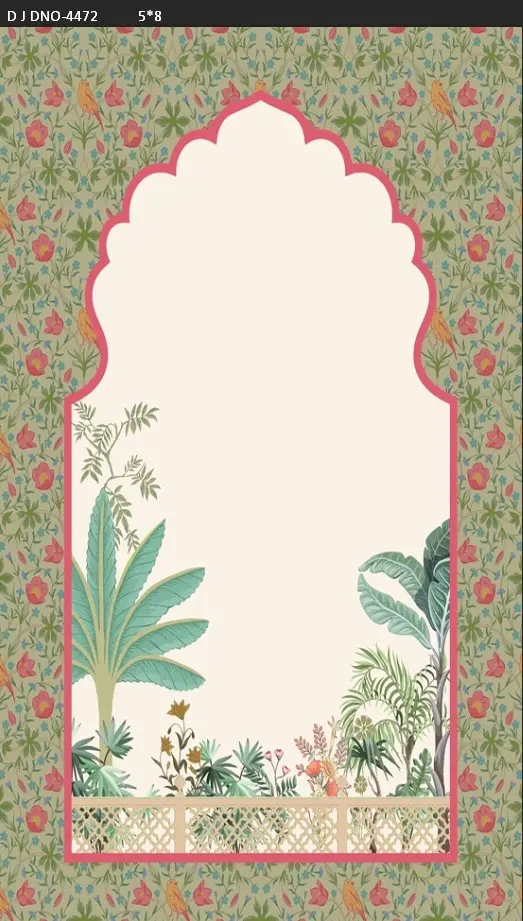 Divya Jyoti   Backdrop 5x8
