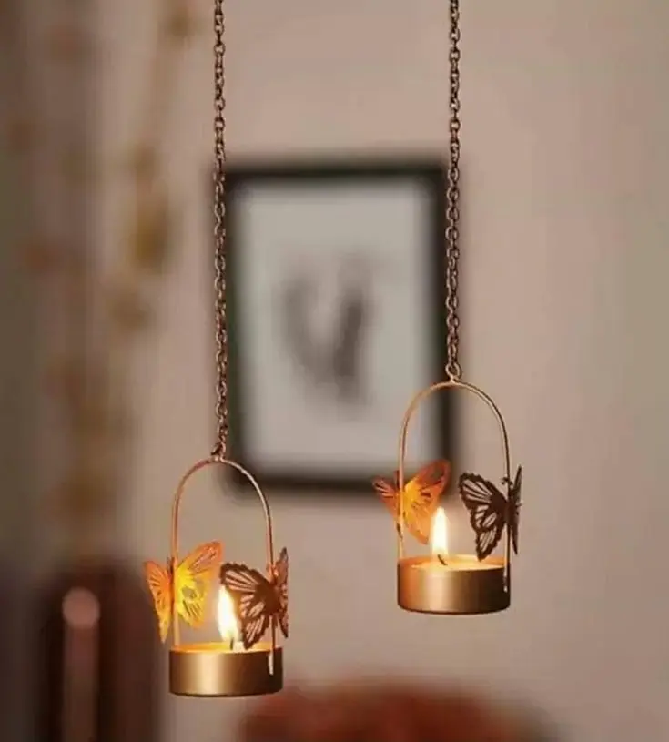 Rasotsav   Butterfly Candle Holder
