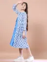 Kritika Girls White Floral Lehenga