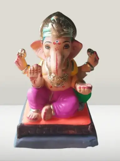 Gajanan Shadu Maati Eco-Friendly Ganesh 8 inches