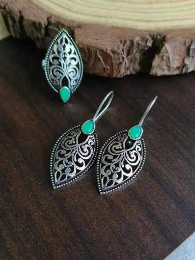 [1675OXHKFRMGR114] Nyna Earrings
