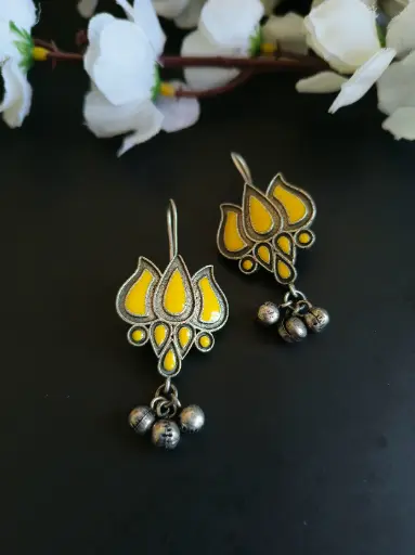 [0103EMHKPNK125] Archana Earrings