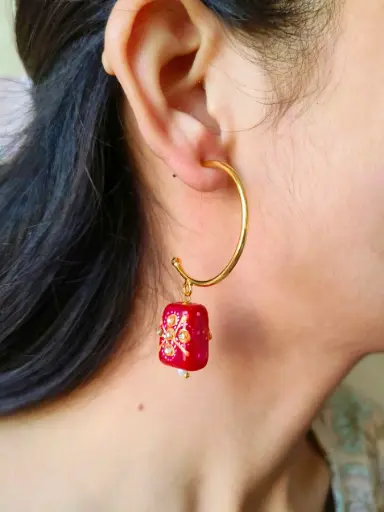 [5109GDDLMGT1021] Kanika Earrings