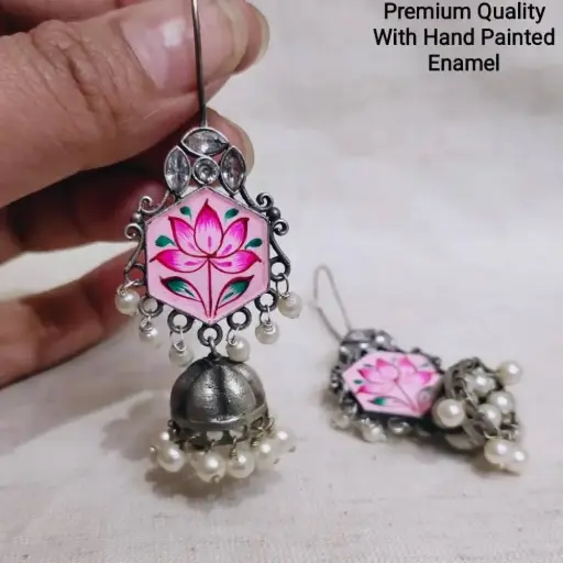 [0603EMPNK211] Neela Earrings