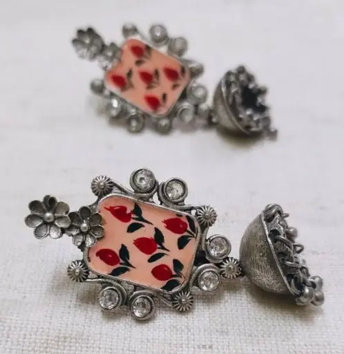 [0906EMPCH205] Neelam Earrings