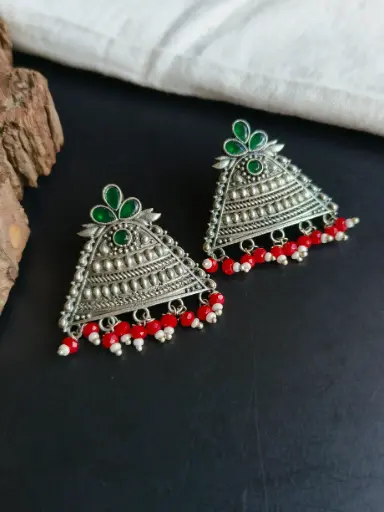 [1623STGRN120] Purnima Earrings