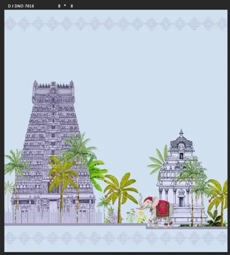 Bhakti Ras   Backdrop 8x8