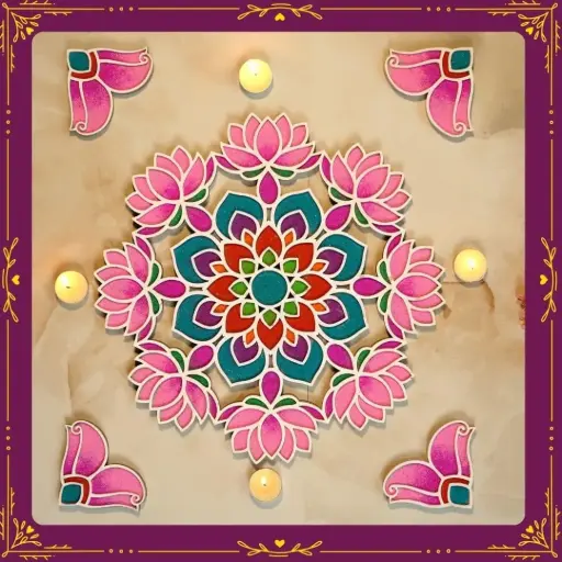 Utsav Dhwani   Rangoli 12 inch 